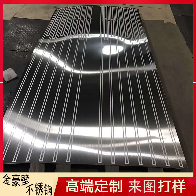 不锈钢花纹板在全国装饰市场的比例还将继续加大